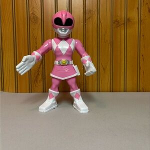 Hasbro Pink and White Power Ranger Figure